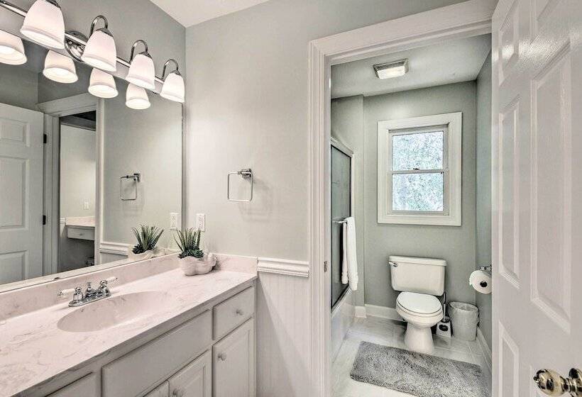 Waterfront Sunset Beach Escape W/ Dock & Golf View