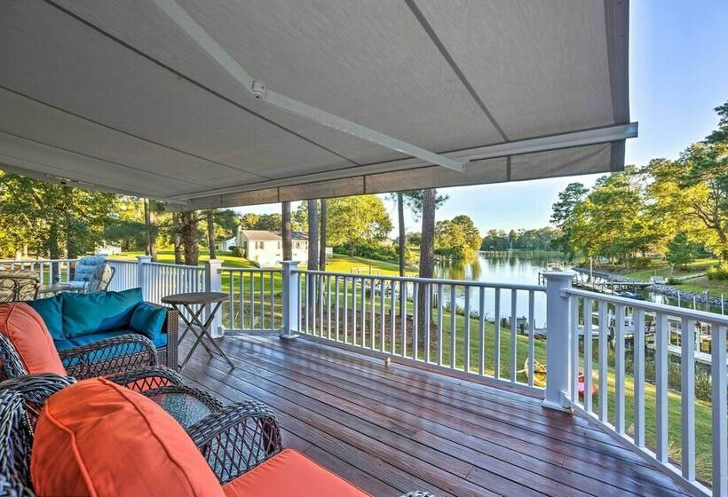 Waterfront Home In Quiet Cove: Kayaks On Site