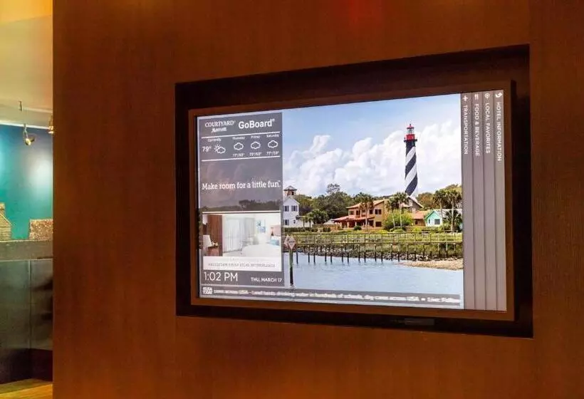 ホテル Courtyard By Marriott St. Augustine Beach