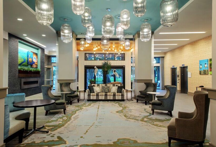 בית מלון כפרי Hilton Garden Inn Mobile Downtown