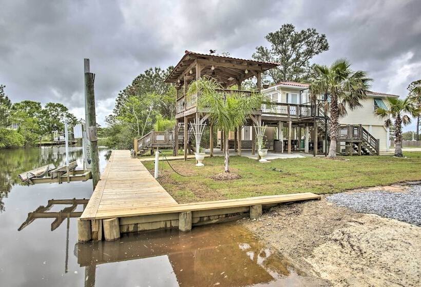 Bay St. Louis House W/ Boat Dock & Launch!