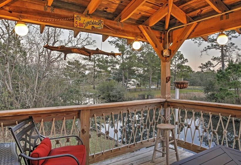 Bay St. Louis House W/ Boat Dock & Launch!