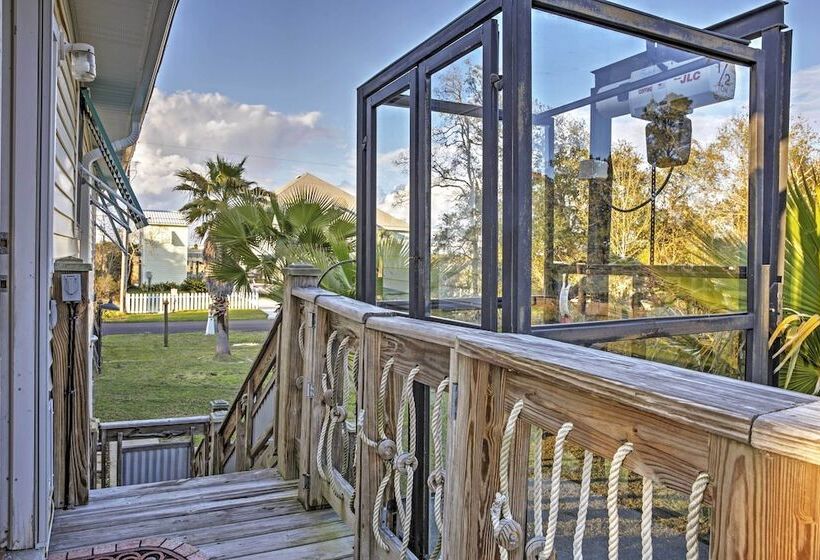 Bay St. Louis House W/ Boat Dock & Launch!