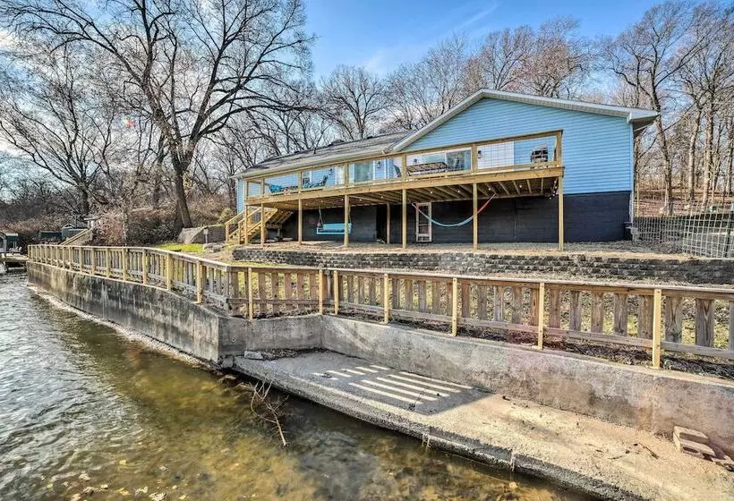 Charming Riverfront Retreat In Monticello!