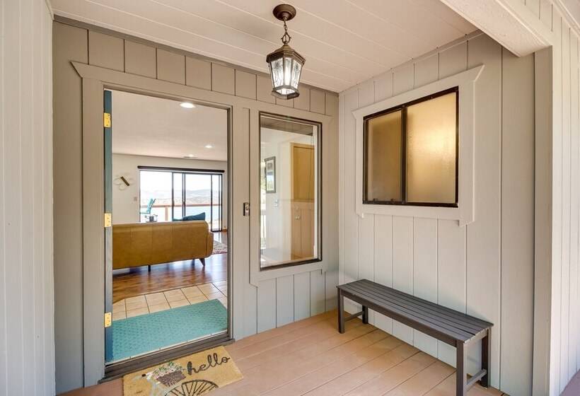 Idyllic Kelseyville Home W/ 2 Decks + Views!