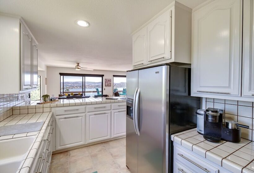 Idyllic Kelseyville Home W/ 2 Decks + Views!