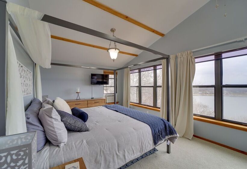 Lake View Home W/ Deck + Gas Grill In Bernice!