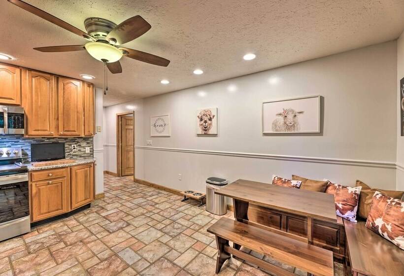 Majestic Caldwell Retreat W/ Wraparound Deck!