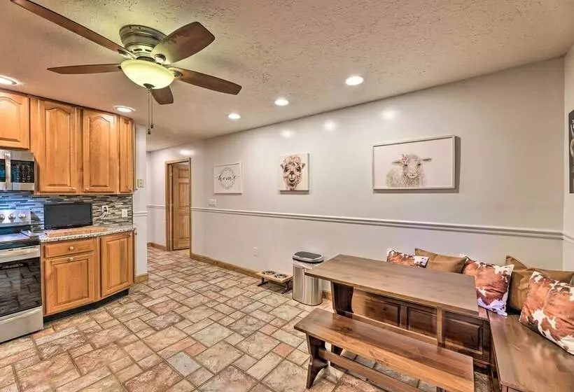 Majestic Caldwell Retreat W/ Wraparound Deck!