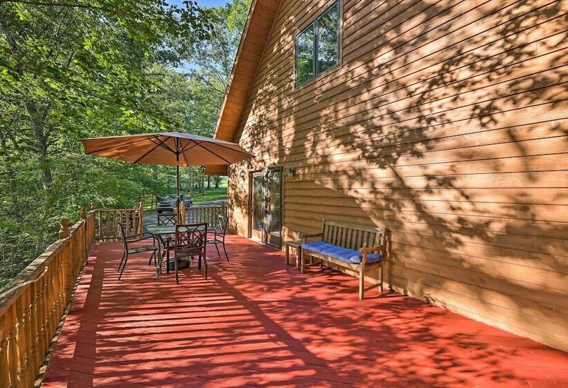 Majestic Caldwell Retreat W/ Wraparound Deck!