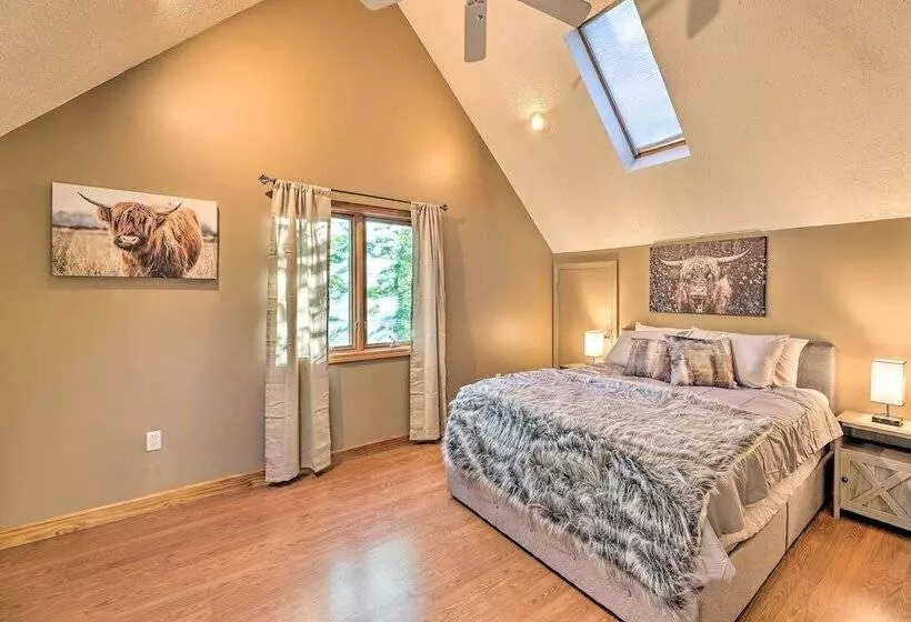 Majestic Caldwell Retreat W/ Wraparound Deck!