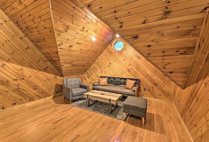 Majestic Caldwell Retreat W/ Wraparound Deck!