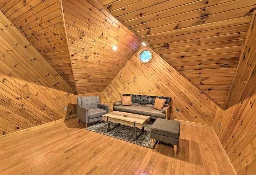 Majestic Caldwell Retreat W/ Wraparound Deck!