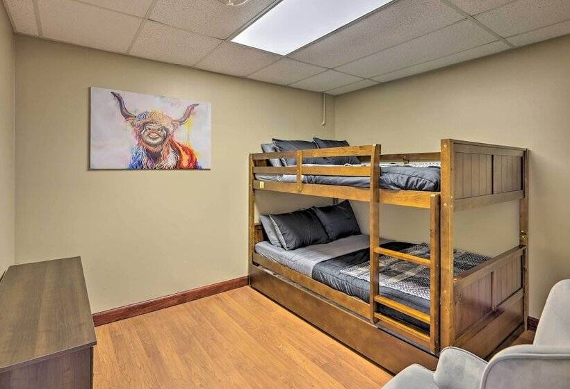 Majestic Caldwell Retreat W/ Wraparound Deck!