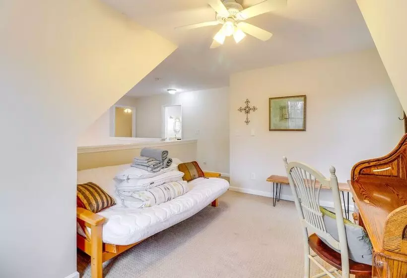 Large Deck & Fire Pit: Secluded Pocono Lake Home