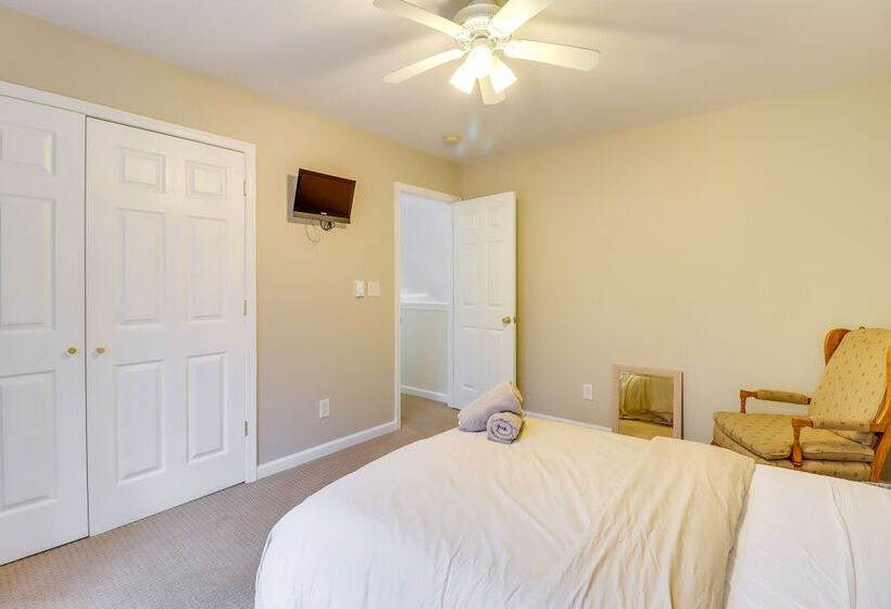 Large Deck & Fire Pit: Secluded Pocono Lake Home