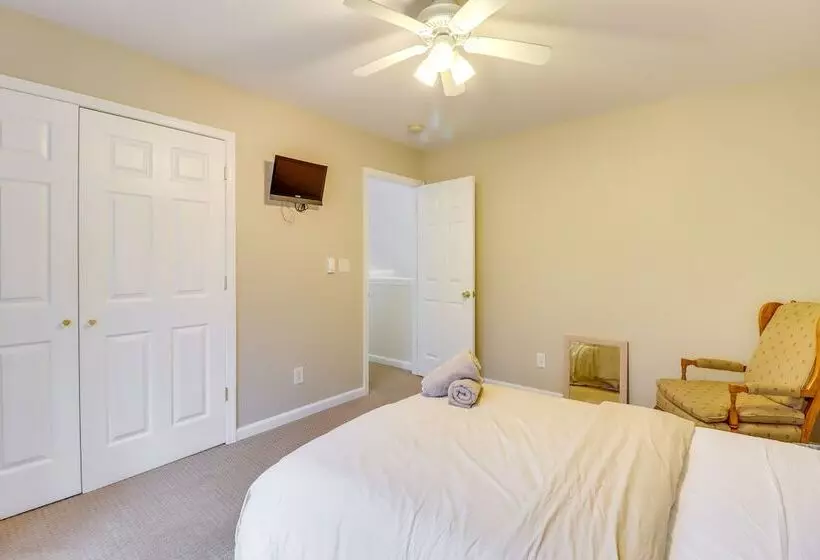 Large Deck & Fire Pit: Secluded Pocono Lake Home