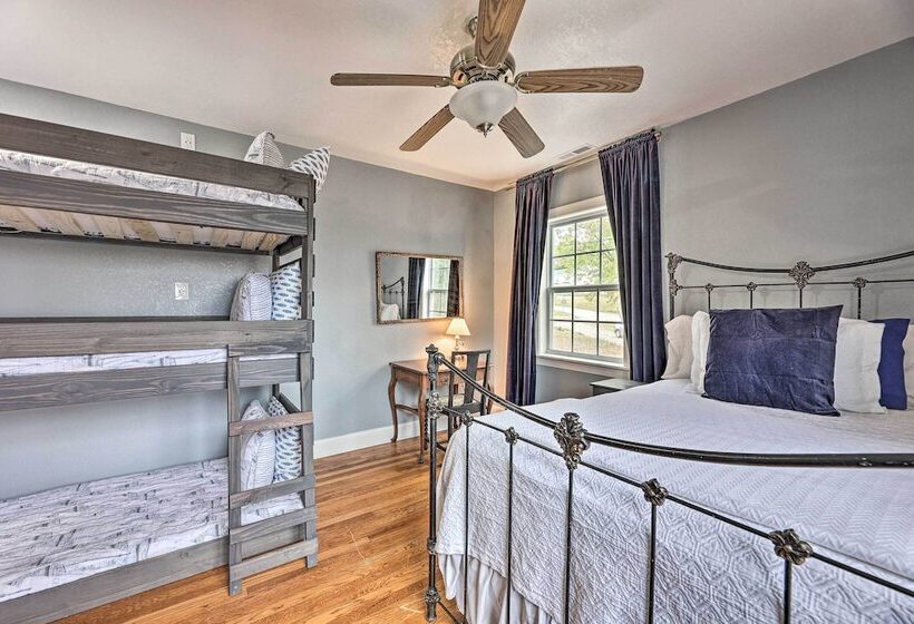 Spacious Lakefront Retreat W/ Hot Tub + Dock!