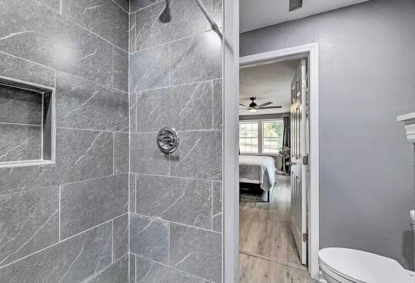 Spacious Lakefront Retreat W/ Hot Tub + Dock!