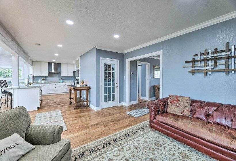 Spacious Lakefront Retreat W/ Hot Tub + Dock!