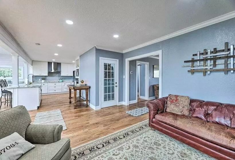 Spacious Lakefront Retreat W/ Hot Tub + Dock!