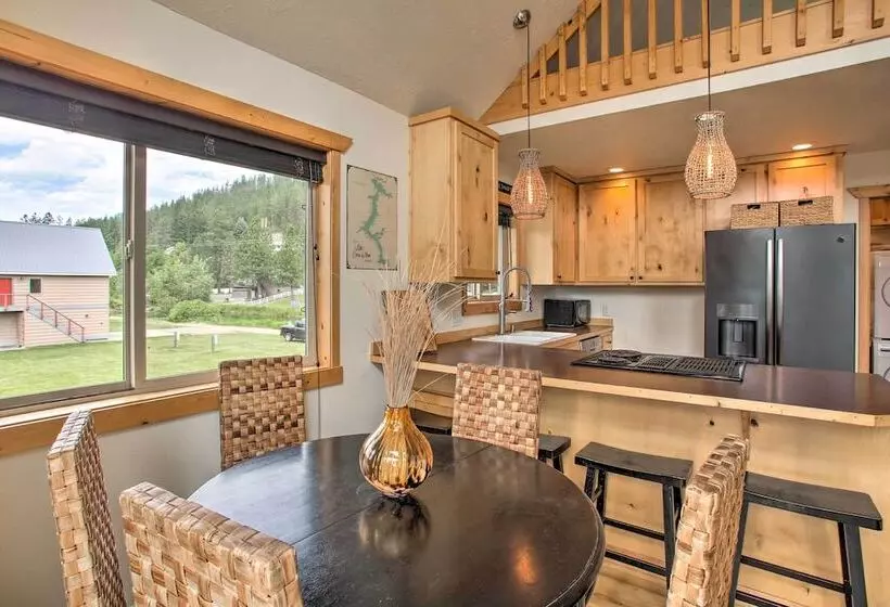 Waterfront Cabin W/ 2 Boat Docks & Mtn Views!