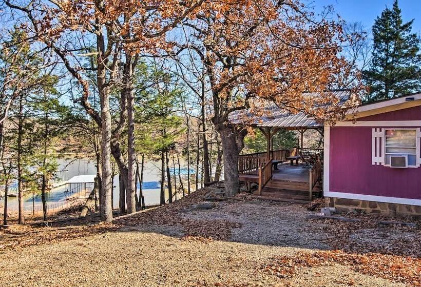 Waterfront House W/ Boat Slip On Lake Eufaula!