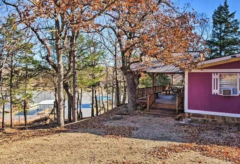 Waterfront House W/ Boat Slip On Lake Eufaula!