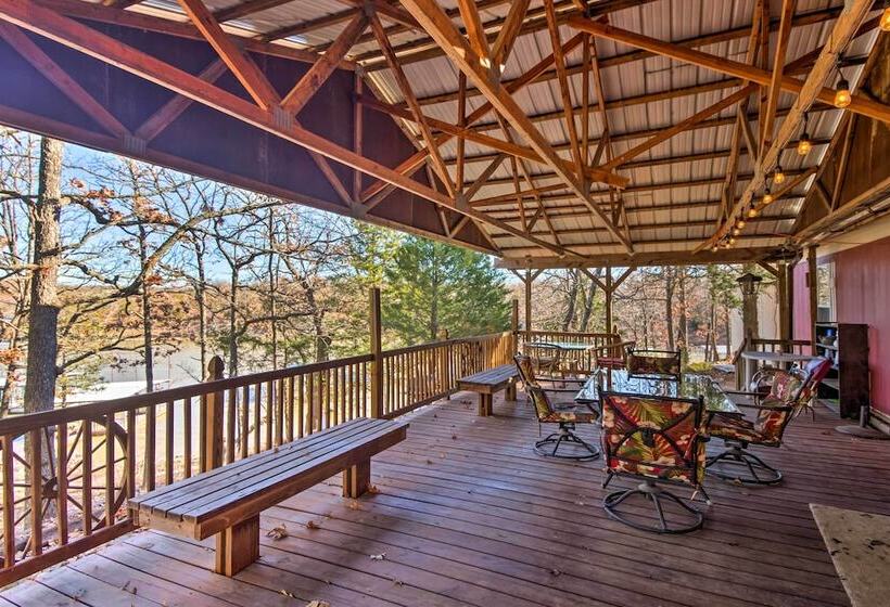 Waterfront House W/ Boat Slip On Lake Eufaula!