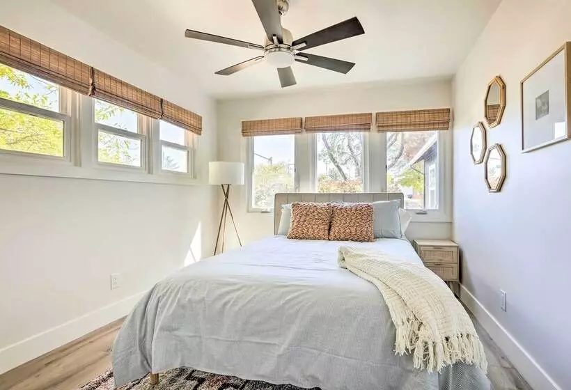 Boho Chic Folsom Retreat: Walkable Location!