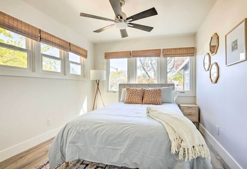Boho Chic Folsom Retreat: Walkable Location!