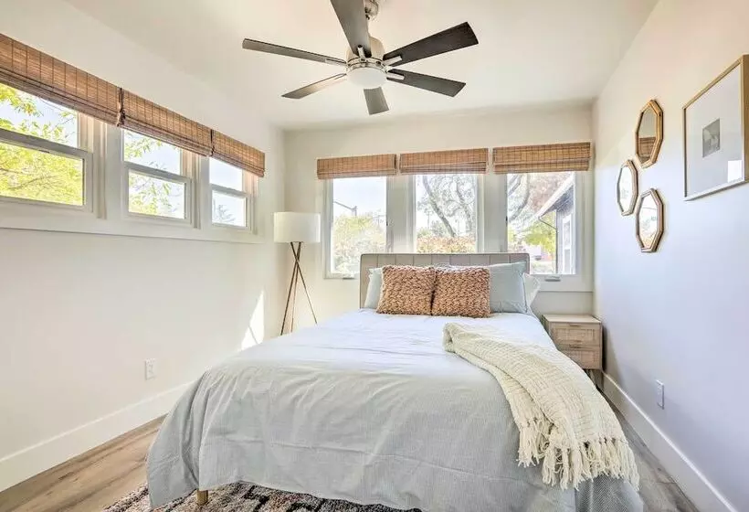 Boho Chic Folsom Retreat: Walkable Location!