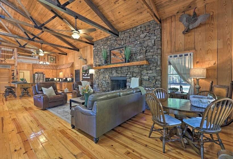 Waterfront Deck: Home On Ouachita River!