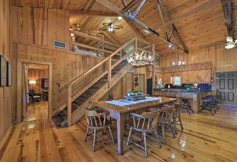 Waterfront Deck: Home On Ouachita River!