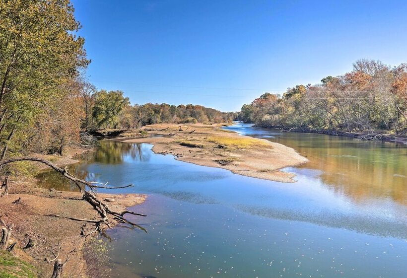 Waterfront Deck: Home On Ouachita River!