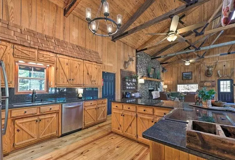 Waterfront Deck: Home On Ouachita River!