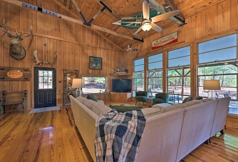 Waterfront Deck: Home On Ouachita River!