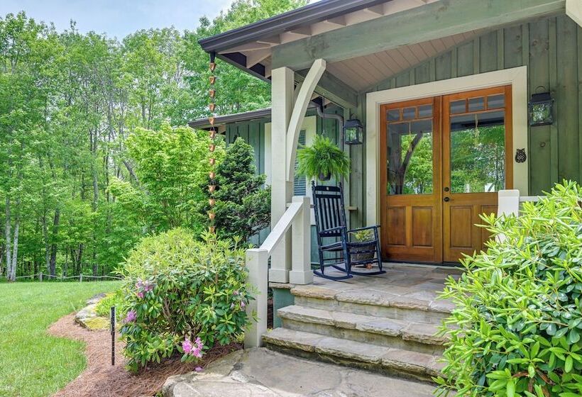 Cullowhee Craftsman Home W/ Mtn Views On 22 Acres