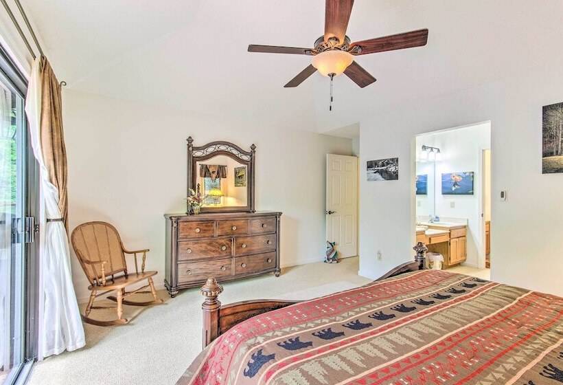 Lake Toxaway Cabin W/fire Pit 1mi To Marina