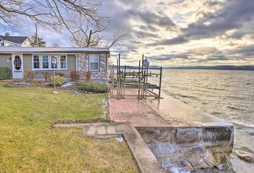 Lakefront Canandaigua Home W/ Grill, Fire Pit