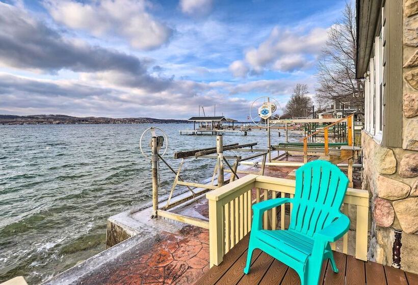 Lakefront Canandaigua Home W/ Grill, Fire Pit