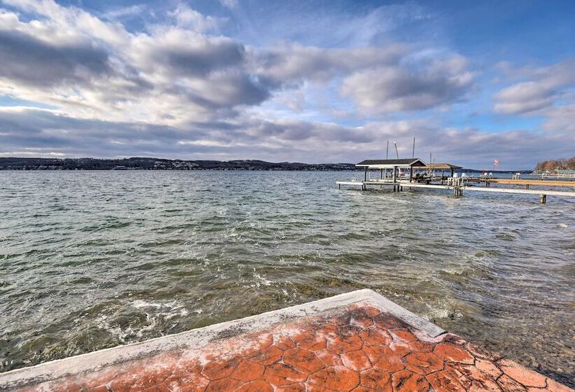 Lakefront Canandaigua Home W/ Grill, Fire Pit