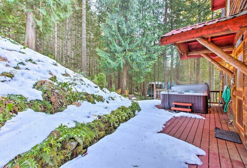 Packwood Cabin Retreat W/ Private Hot Tub!