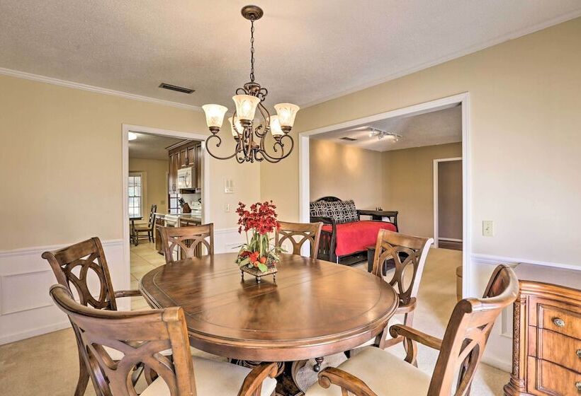 Quiet Dothan House With Fenced Yard + Fire Pit!