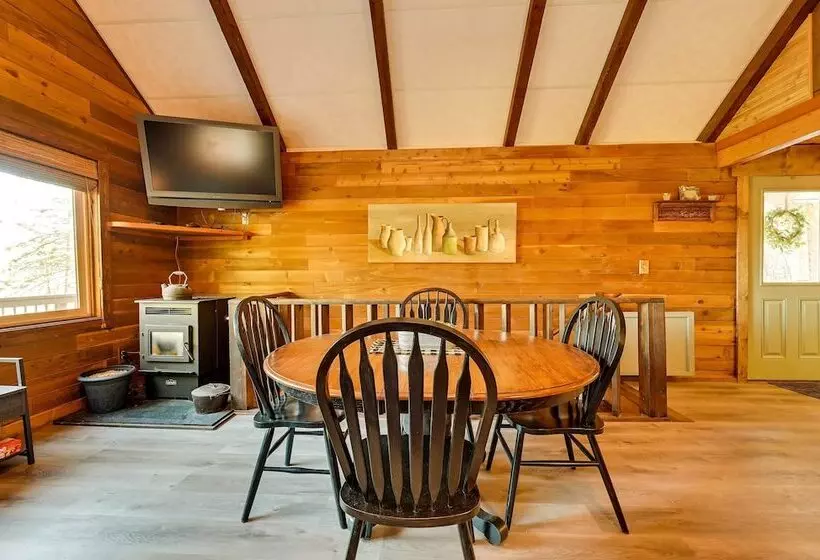 Secluded Garden Valley Cabin W/ Deck & Views!