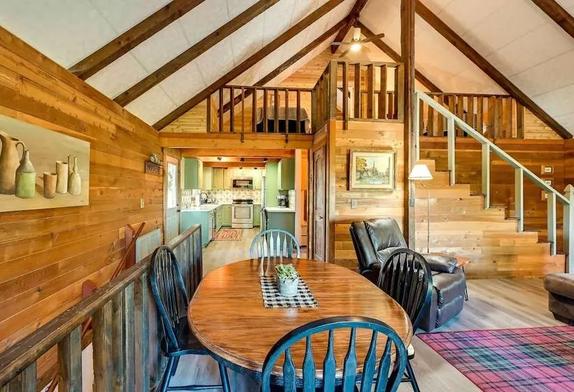 Secluded Garden Valley Cabin W/ Deck & Views!