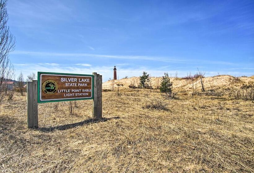 Spacious Mears House Steps From Lake Michigan!