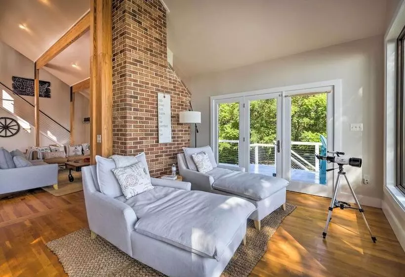 Tranquil Port Republic Home W/ Water Views!