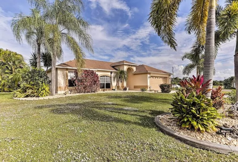 Canalfront Cape Coral Home W/ Private Dock!