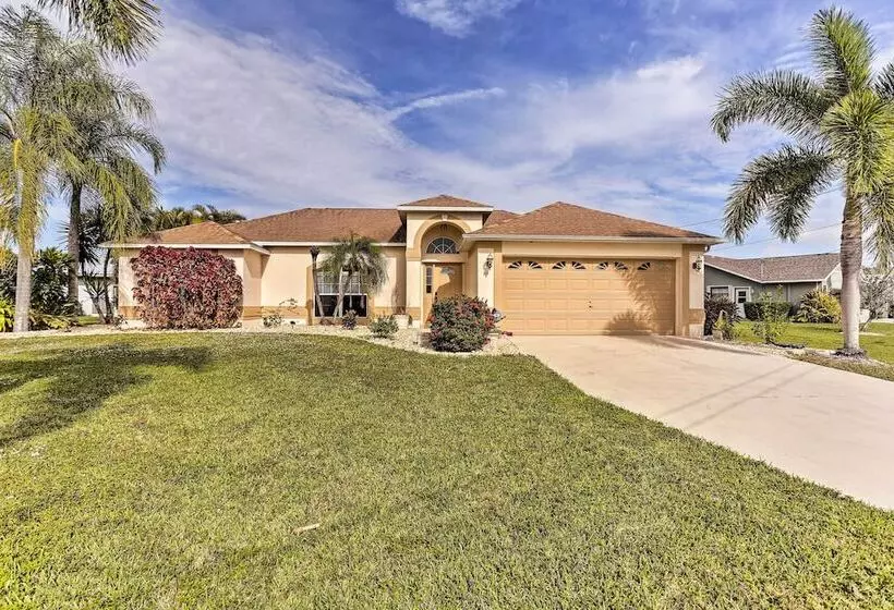 Canalfront Cape Coral Home W/ Private Dock!